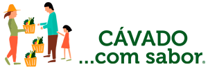 logotipo cavado com sabor